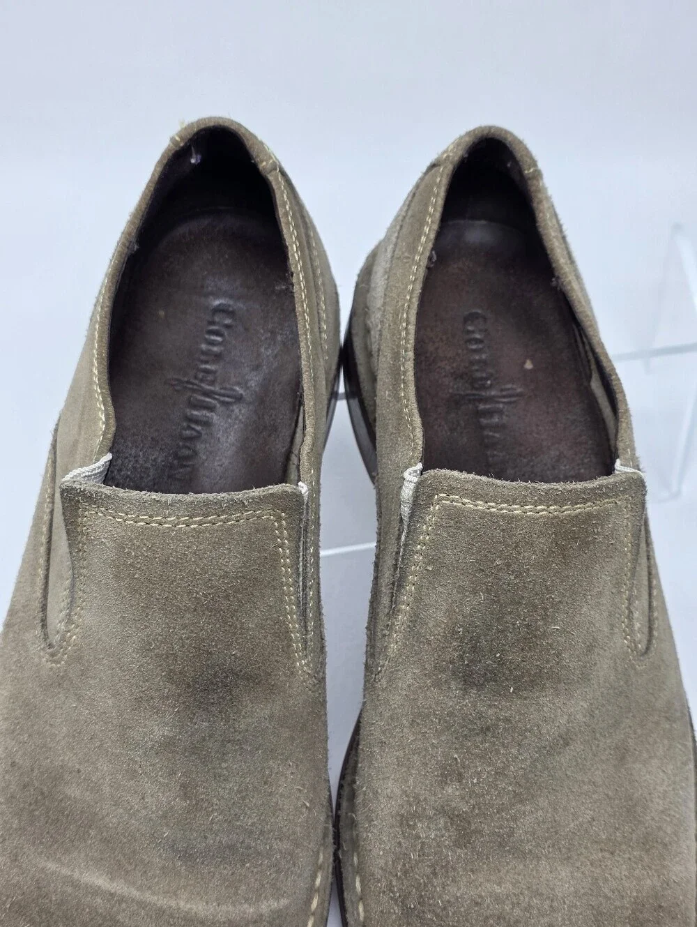 Cole Haan Air Men’s Size 9.5 M Brown Tumbled Leather Slip On Loafer C11856